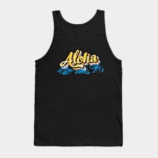 Hokusai Ocean Aloha Tank Top